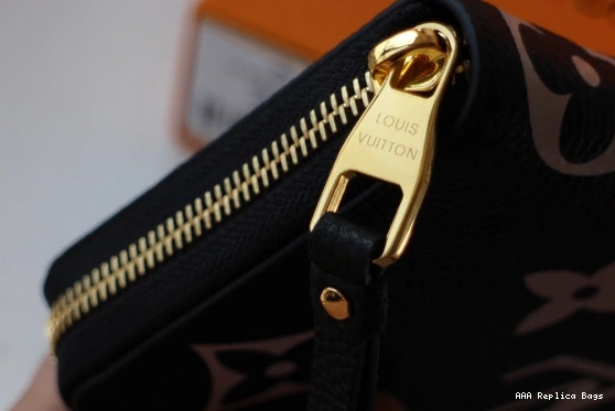 Aaa replica bags LOUIS WALLET VUITTON ZIPPY 0711